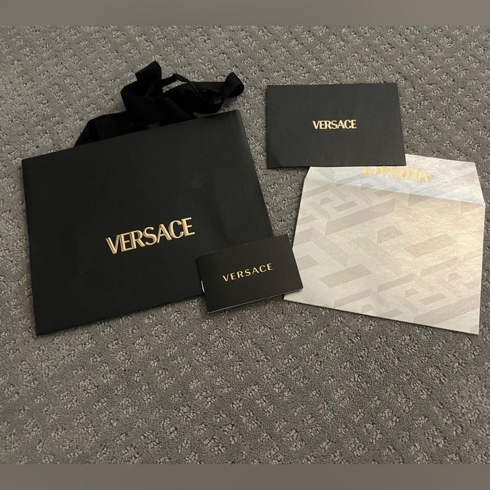 Versace Black and Gold Luxury envelope Set